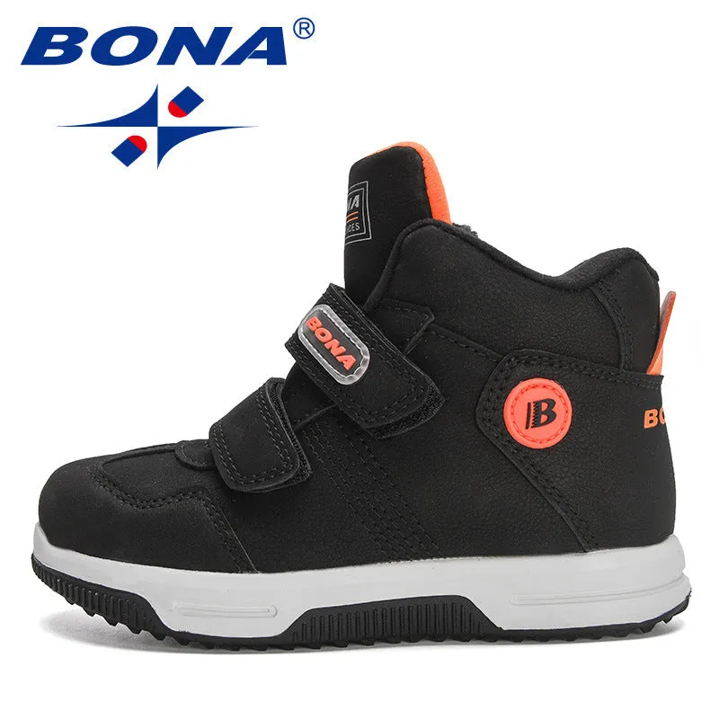 New Designers Popular Sneakers High Top Shoes Children School Skateboarding Shoes