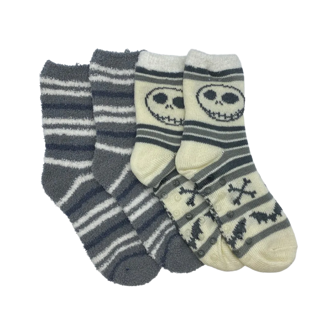 Nightmare Before Christmas 2-Pack Fuzzy Socks