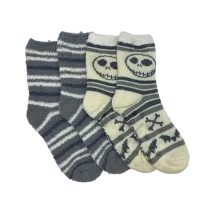 Nightmare Before Christmas 2-Pack Fuzzy Socks