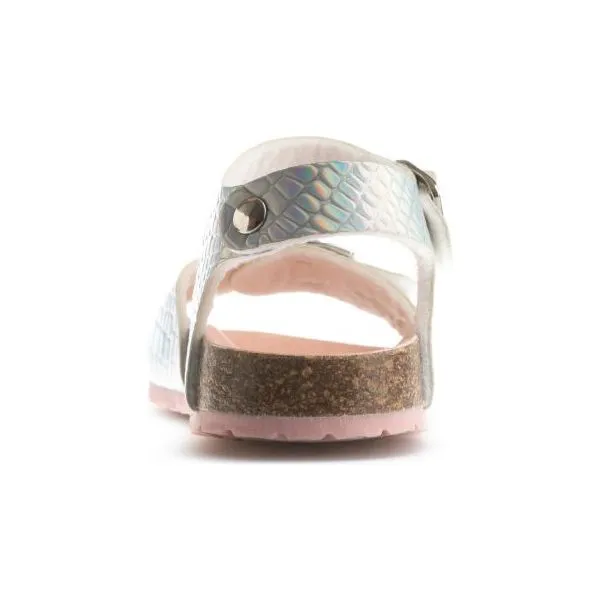Pablosky Girls Sandal 423750 Marcurio Plata/Grabado Coco