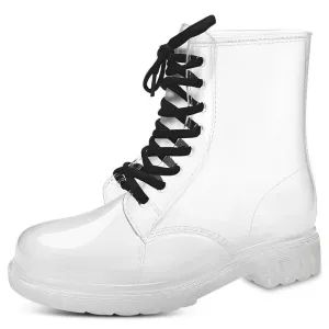 Rain Boots Fashion Candy Color Soles