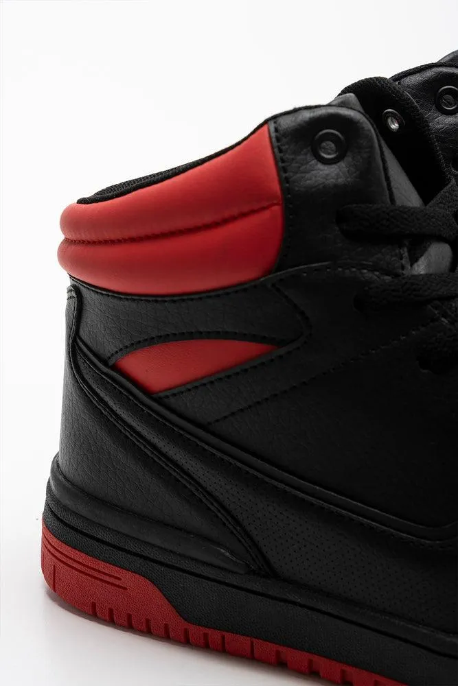 Retro High Top Sneaker Black