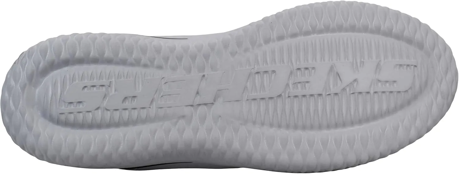 Skechers Men's Delson 3.0 - Ezra Leather Bungee Lace Slip on Sneakers