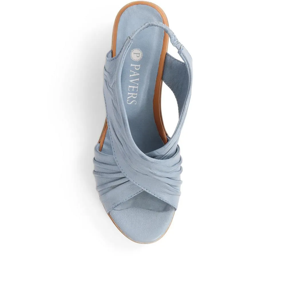 Slip-On Wedge Sandals  - KAP39001 / 325 554