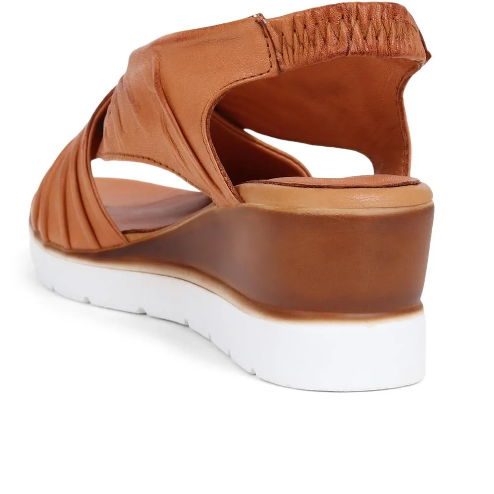 Slip-On Wedge Sandals  - KAP39001 / 325 554