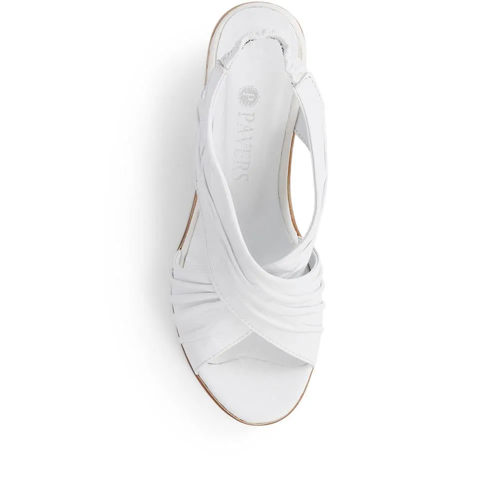 Slip-On Wedge Sandals  - KAP39001 / 325 554