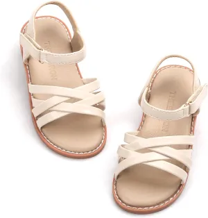 THEE BRON Toddler Girl Dress Sandals Sandalias para Nias