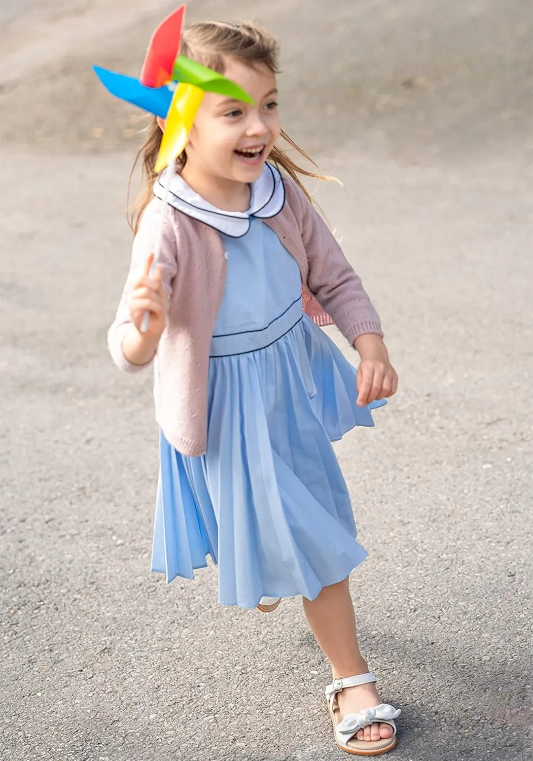 THEE BRON Toddler Girl Dress Sandals Sandalias para Nias