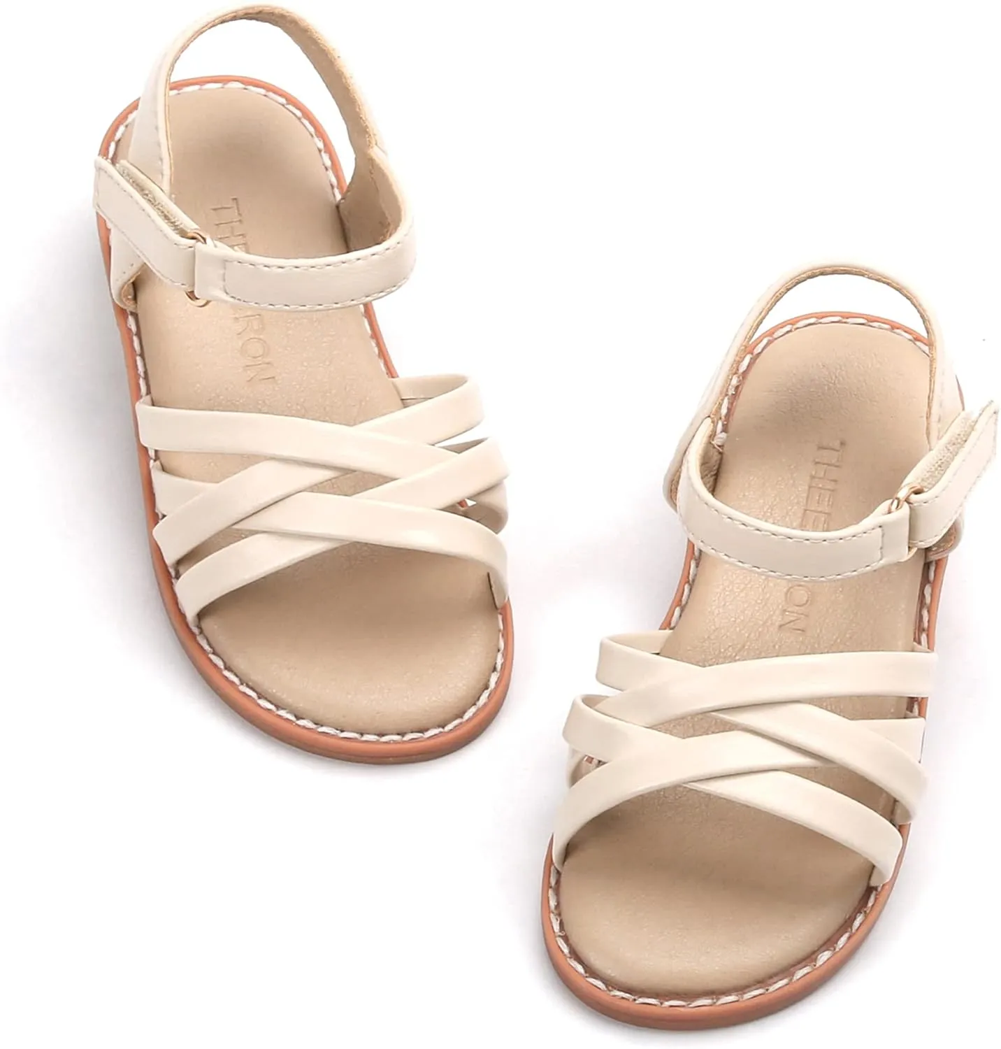 THEE BRON Toddler Girl Dress Sandals Sandalias para Nias