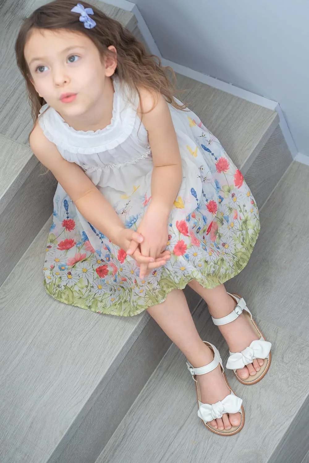 THEE BRON Toddler Girl Dress Sandals Sandalias para Nias