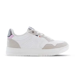 US POLO ASSN. WOMEN KOSMO SNEAKERS IN WHITE AND NUDE