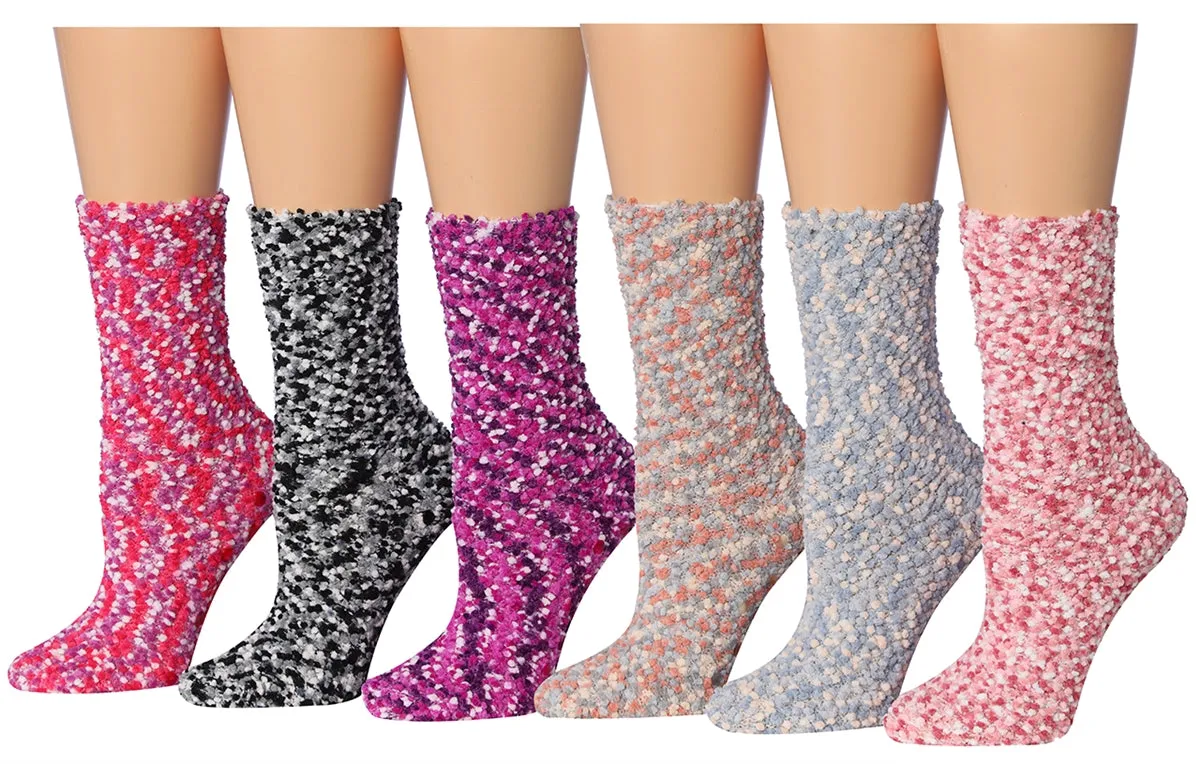 Women's Fuzzy Skid-Proof Crew Socks